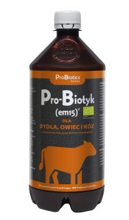 Pro-Biotyk (em15) dla bydła, owiec i kóz - 1L
