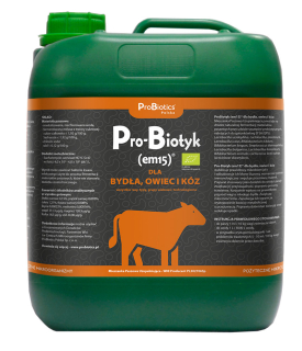 Pro-Biotyk (em15) dla bydła, owiec i kóz - 5L